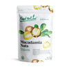 Food to Live Dry Roasted Macadamia Nuts with Himalayan Salt, 1 Pound - Oven Roasted Whole Nuts, Lightly Salted, No Oil Added, Ve