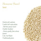 Sesame Seed White Organic Quality - Raw And Shelless - Organic Sesame Seeds Raw Sesame Seeds Organic Sesam Sesame White Seeds Wh