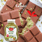 GUSTO ETNA Pistachio Cream/Butter  Squeeze Botttle 200 g (7.05 oz)  Sicilian Pistachio Cream  Ideal for coffee  desserts  Pancakes  gelato  tostadas and more  Product of Italy