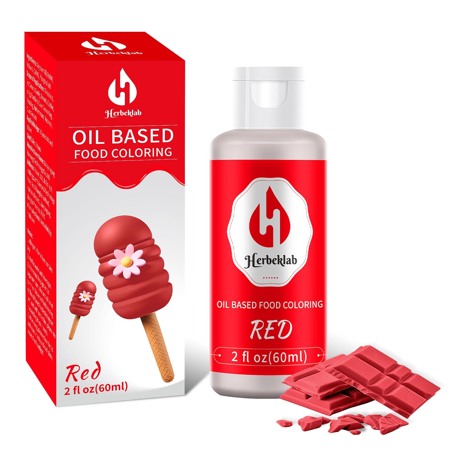 Red Oil Based Food Coloring For Chocolate 2 Fl Oz Professional Concentrated Red Oil Food Dye For Melting Chocolate Candy Melts C