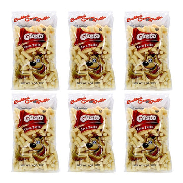Gusto Pufuleti Salted Corn Puffs 85g - Pack of 6