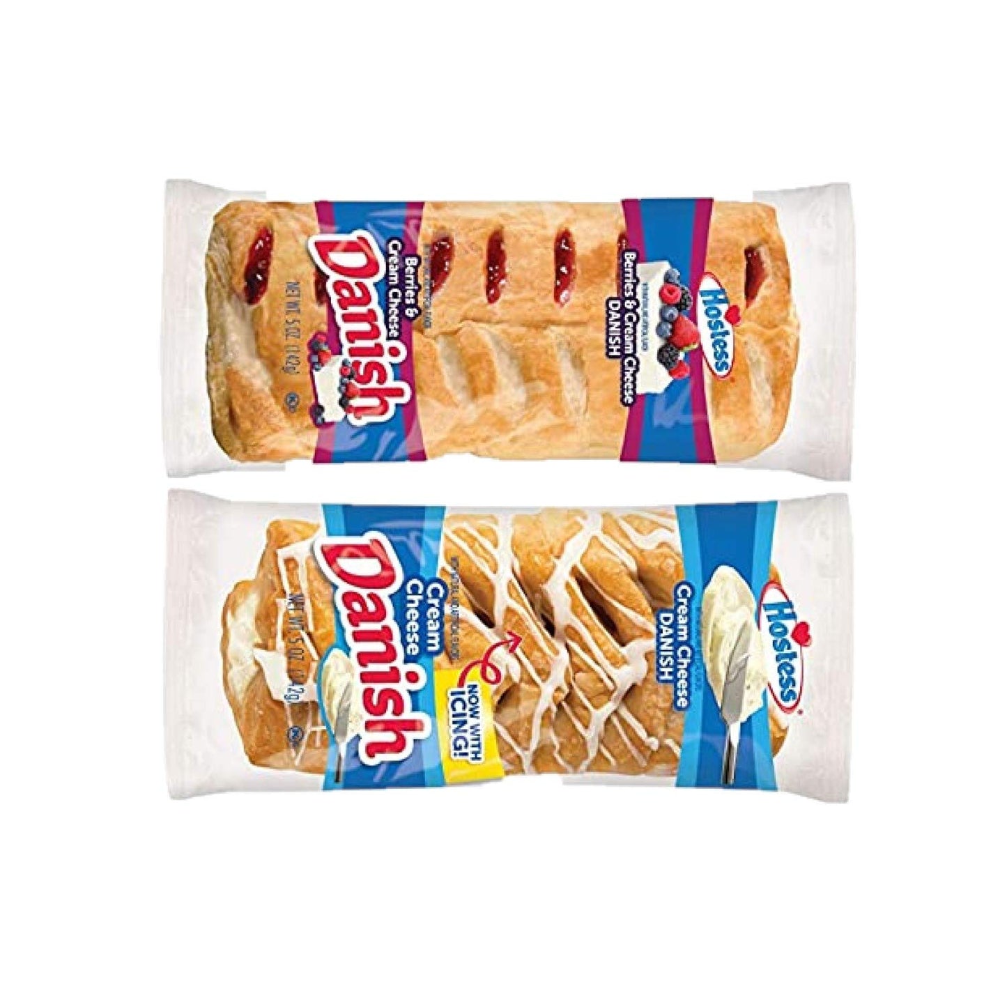 Hostess Variety Pack - Honey Buns, Coffee Cake, Donettes & Danish - 12 Piece Set
