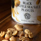Sabatino Black Truffle Sea Salt Peanuts - Gourmet Roasted Peanuts With Black Truffle & Sea Salt, Premium Snack, Keto-Friendly, 1