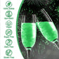 Edible Glitter - Green Luster Dust Edible for Drinks Cakes, Food Grade Cake Decorating Shimmering Glitter, Sprinkle Powder Glitt