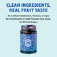 GOOD GOOD No Added Sugar Blueberry Jam - Keto Friendly Jelly - Low Carb, Low-Calorie and Vegan - Diabetic Friendly - 12oz / 330g
