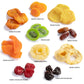Dried Fruit Favorites on Apple Shape Bamboo Tray, Converts to Bowl for Mothers Day, Birthday, Thank You, Corporate Gifts by Blu