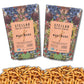 STELLAR SNACKS Gourmet Pretzel Braids, Vegan, Kosher, Non-GMO, 12 Oz (Pack of 2)