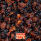 Mama Teav's Hot Garlic Chili Crisp - Mild Spice Umami Crunchy Chili Oil Condiment - All Natural Vegan Healthy - Cold-Pressed Gra