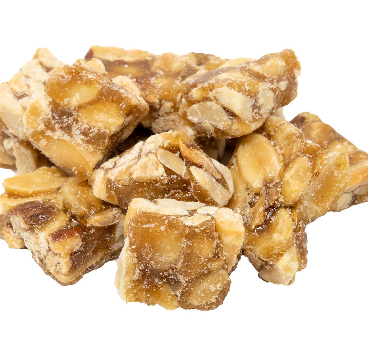 Planet Sweets Caramel Peanut Squares - 1.5 Pounds - Old Fashioned Crunchy Snack Candy Treat