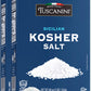 Tuscanini Kosher Sea Salt, 3lb (2 Pack) | Sicilian Sea Salt | Product of Italy