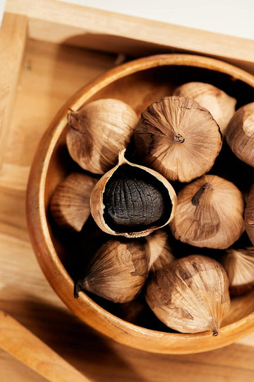 Generic Premium Single Clove Black Garlic /17.2 Oz (500 G) Whole Black Garlic Fermented For Full 90 Days, Non-Additives, Ready T