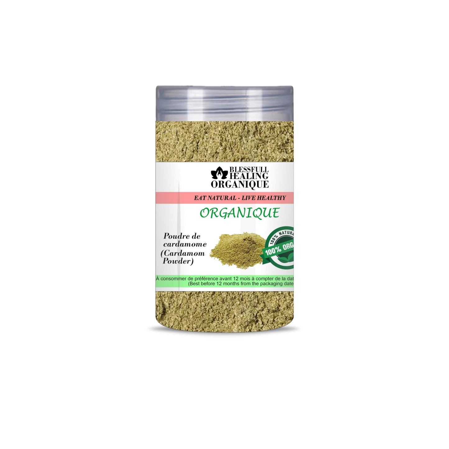 Blessfull Healing Organic Cardamom Powder 100 Gram