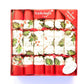 Bundle of 12 Bows & Berries Holiday Crackers by Robin Reed
