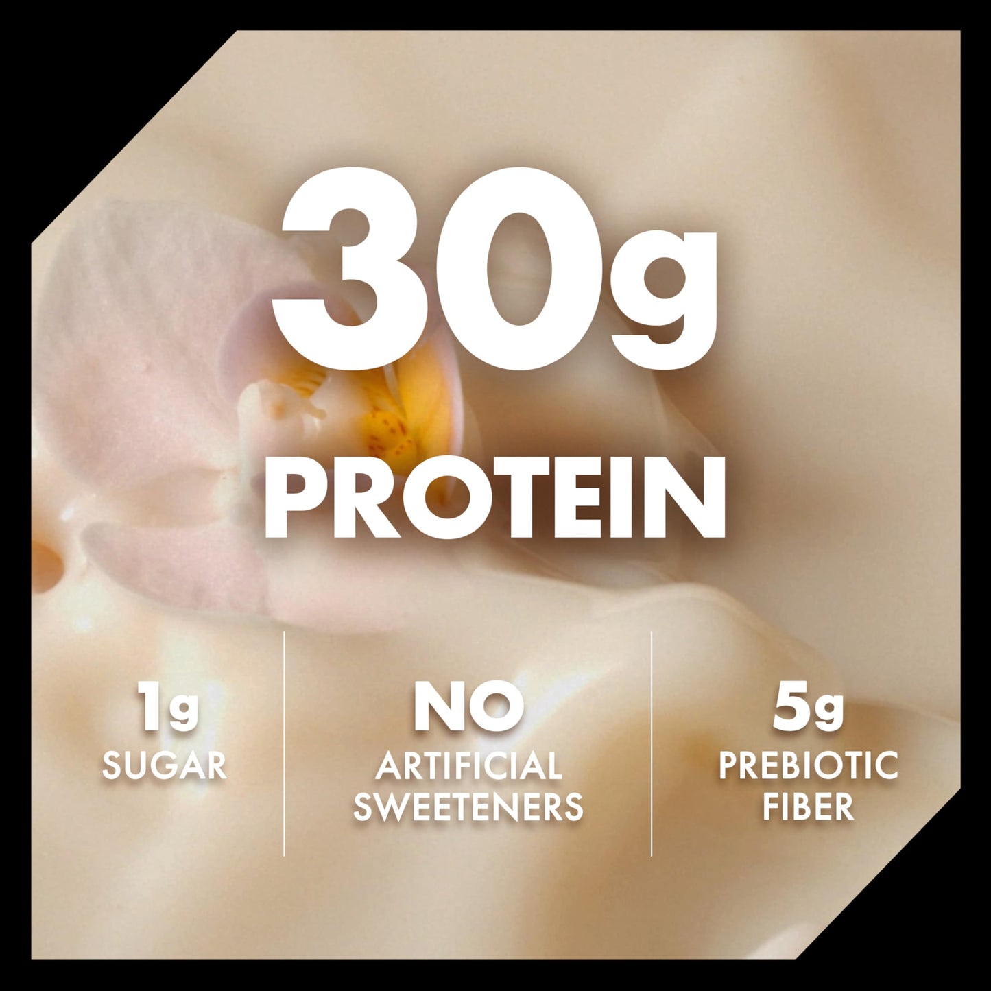 Oikos Protein Shake  Vanilla  30g High Protein Drinks  Shelf Stable  Ready to Drink  5g Prebiotic Fiber  12 fl oz Bottle  12 Count