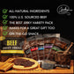 Jerky.Com Beef Jerky Variety Sampler Pack Original, Black Pepper, Teriyaki, Sweet & Spicy, Hot - Flavorful Meat Snack - Made Wit