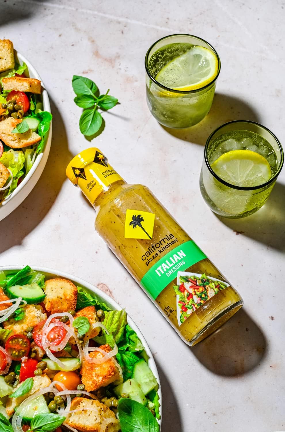 California Pizza Kitchen Italian Dressing - Zesty Italian Dressing, Italian Salad Dressings, Fresh Flavor, Restaurant Style - 12