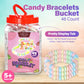 Fresh Finest 48-Count Bulk Candy Bracelets - Individually Wrapped Novelty Candy for Party Favors & Goody Bags