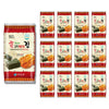 Korean Crispy Seaweed Snacks, Kimchi Spicy Flavor - 12 Individual Sheets Roasted Nori, Vegan, Gluten-Free, 100% Natural Laver