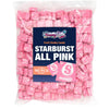 All Pink Strawberry Chewy Candy, 1 LB (Approx. 90 Pieces) Bulk Bag - Pink Individually Wrapped Candy, Perfect for Parties, Event