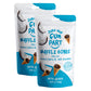 Just The Fun Part Waffle Cones Filled with Coconut Flakes & Milk Chocolate - 4.23 Ounce (Pack of 2) - Kosher Mini Waffle Cones