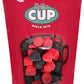 By The Cup Raspberries And Blackberries Soft Chewy Fruit Flavored Jells Covered In Candy Seeds, 2 Lb Bulk Bag