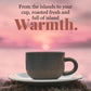 HAWAIIAN ISLES COFFEE ROASTERS CO. Vanilla Bean Macadamia Light Roast Ground Coffee - 8 Ounce Bag