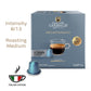 Caffè Garibaldi Decaffeinated Espresso Pods, Compatible with Nespresso, 200 Count, Intense Aroma, Aluminum compact pieces