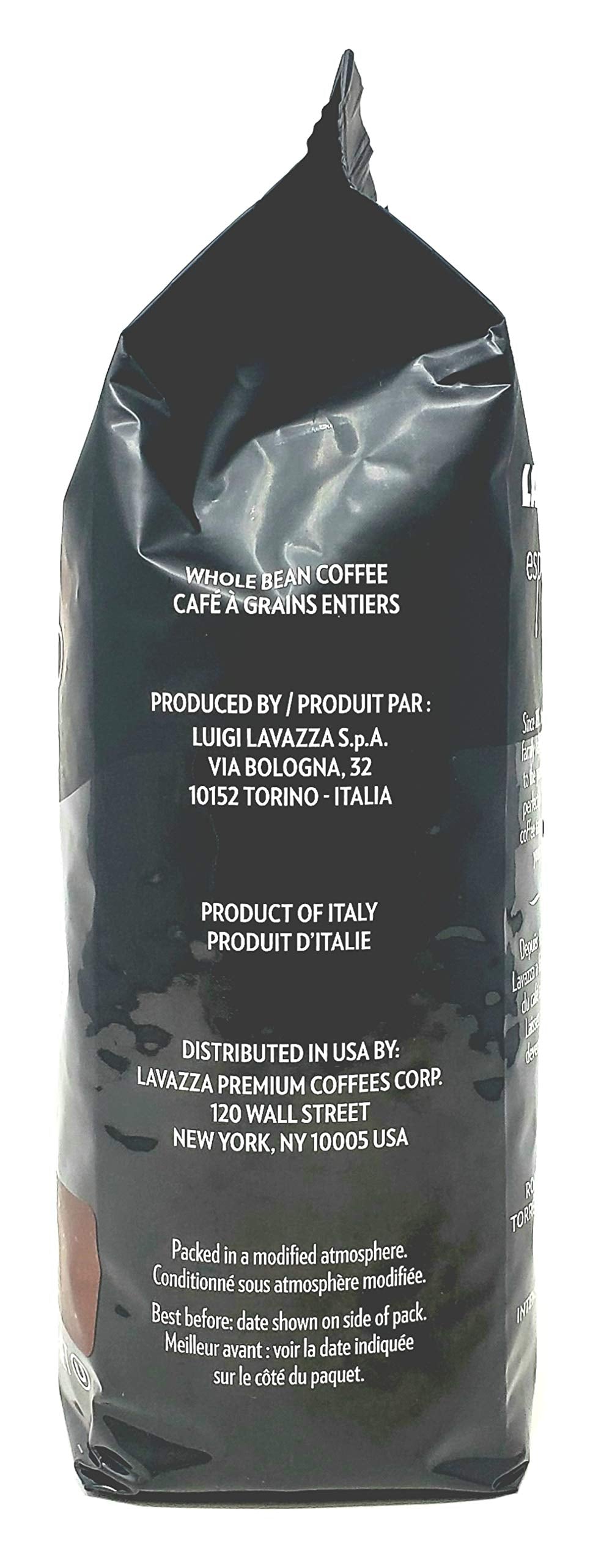 Generic Lavazza Espresso Italiano Whole Bean Coffee Bulk 3 Pack - 35.2 Oz Per Bag - 105.6 Oz Total - 100 Arabica Coffee
