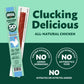 Mighty Spark Chicken Snack Sticks - Original Sea Salt & Pepper - 6g of Protein  No s Ever  No  s Added  Gluten Free  Soy Free Meat Sticks - High Protein Keto Snacks  Weight Watchers Approved Snacks - 48 Count