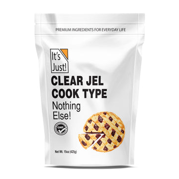 It'S Just - Clear Jel Cook Type, For Baking, Canning, Cooking, Pie Filling, Modified Food Starch, 15Oz, Product Of Usa