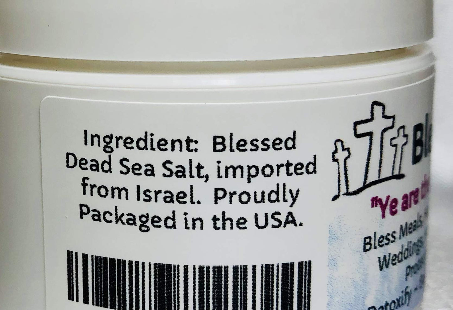 Urban ReLeaf Blessing Salt - Dead Sea Salt for Ceremonies, 2 Ounce, White