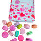 Leilalove Macarons Amour 21 Gourmet Macarons - Macarons Wrapped Individually Box May Vary In Style