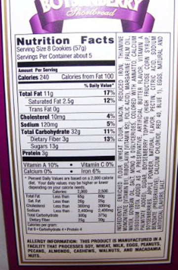 Knotts Berry Farm Premium Bite Size Cookies, Boysenberry Shortbread, 10 Oz Box (Pack of 3)