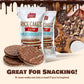 LIEBERS Kosher Certified Dairy Italian Milk Chocolate Rice Cakes, Gluten Free Snack Italian Milk Chocolate (pack of 3)