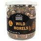 VIGOROUS MOUNTAINS enhanced Dried Wild Morel Mushrooms  Wild Harvested  2oz Earthy Flavor & Rich Umami-Perfect for Gourmet Cooking  Soups  Pasta & Risotto (56.7g)