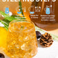 Teelux Mint Iced Green Tea Bags, Green Tea With Peppermint, Spearmint, And Lemongrass, Family Size Refreshing Iced Tea, 30 Count