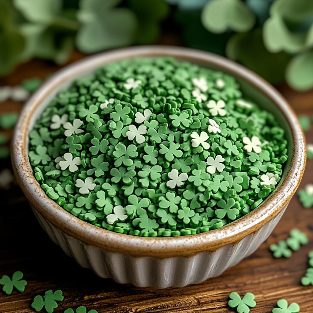 Granaroma Shamrock Sprinkles, Decorative, St. Patrick'S Day, Fun Shapes (1.2 Pound)