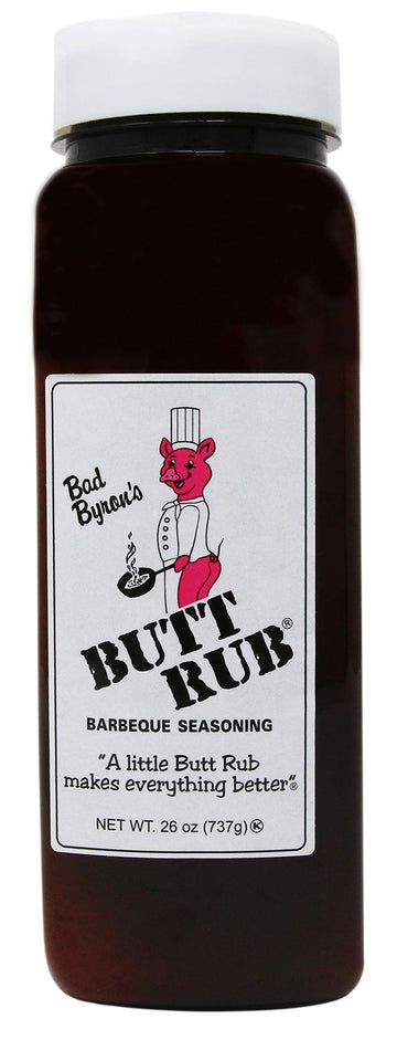 Butt Rub Bad Byrons Butt Rub Seasoning - All-Purpose BBQ Dry Rub, 26 oz, Gluten-Free, No MSG