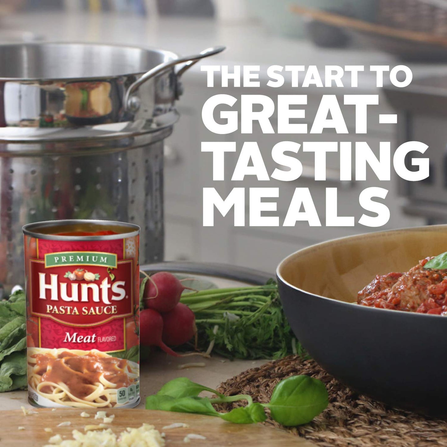 Hunt'S Meat Pasta Sauce, 24 Oz