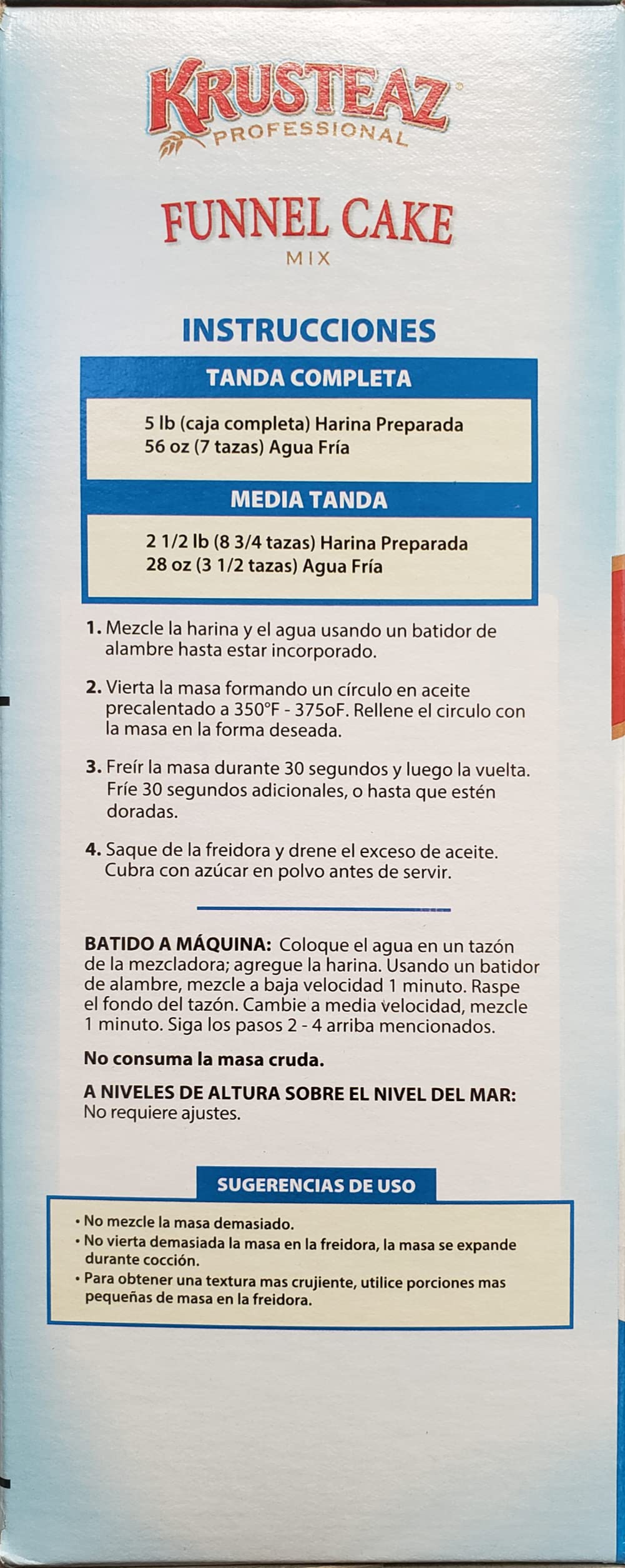 5 Pounds Krusteaz Funnel Cake Mix (Pack of 1)