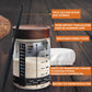 77L Sourdough Starter Kit - 35 oz Jar, Date Marker Band, Thermometer, Sc r, Cloth Cover, Acacia Wood Lid, 2 Pack