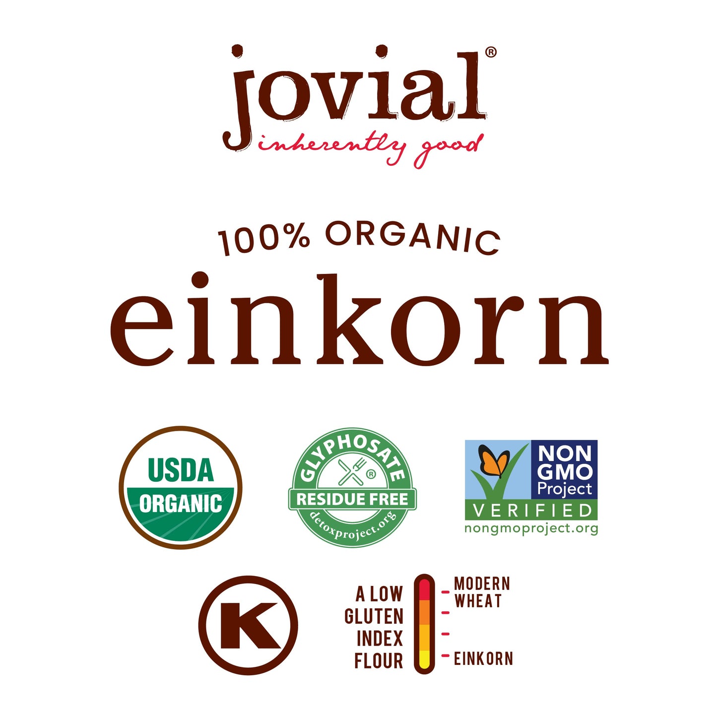 Jovial Spaghetti Einkorn Pasta | Organic Whole Grain Spaghetti | Non-Gmo | High Protein | Lower Carb | Usda Certified Organic | Kosher | Delicious Pasta | Made In Italy | 12 Oz