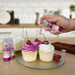 Tinker Dust - Cranberry (4G 1X Mini Pump) Edible Glitter For Desserts, Beverages, Cupcakes, Cake Pops And Cookies By Bakell