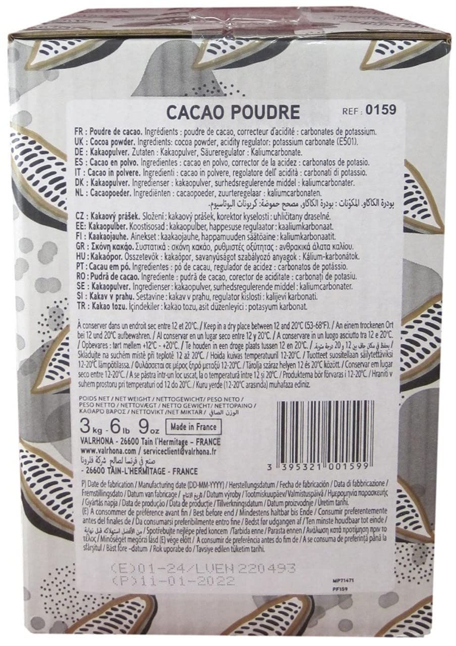 Valrhona Cocoa Powder - 3 Kg