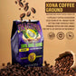 Imagine Kona Organic Coffee Beans | Arabica Kona Beans | Top Grade Air Roasted | Medium Dark Roast | Organic Whole Bean (Ground,