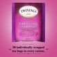 Twinings Darjeeling Tea, Individually Wrapped, 100% Pure Black Tea, Slightly Dry & Delicate Taste, 50 Bags (Pack of 3)