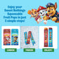 Sweet Nothings, PAW Patrol Multi Pack, USDA Organic Kids Squeezable Super Fruit Popsicle Pops, Value Pack of 24 - Dye-Free, No