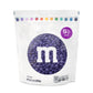 M&MS WORLD Purple Milk Chocolate Candy 5lb Resealable Pack for Candy Bars Birthday Parties Baby Showers Mothers Day Valentines