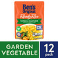 Ben'S Original Ready Rice Garden Vegetable Flavored Rice, Easy Dinner Side, 8.8 Oz Pouch (Pack Of 12)