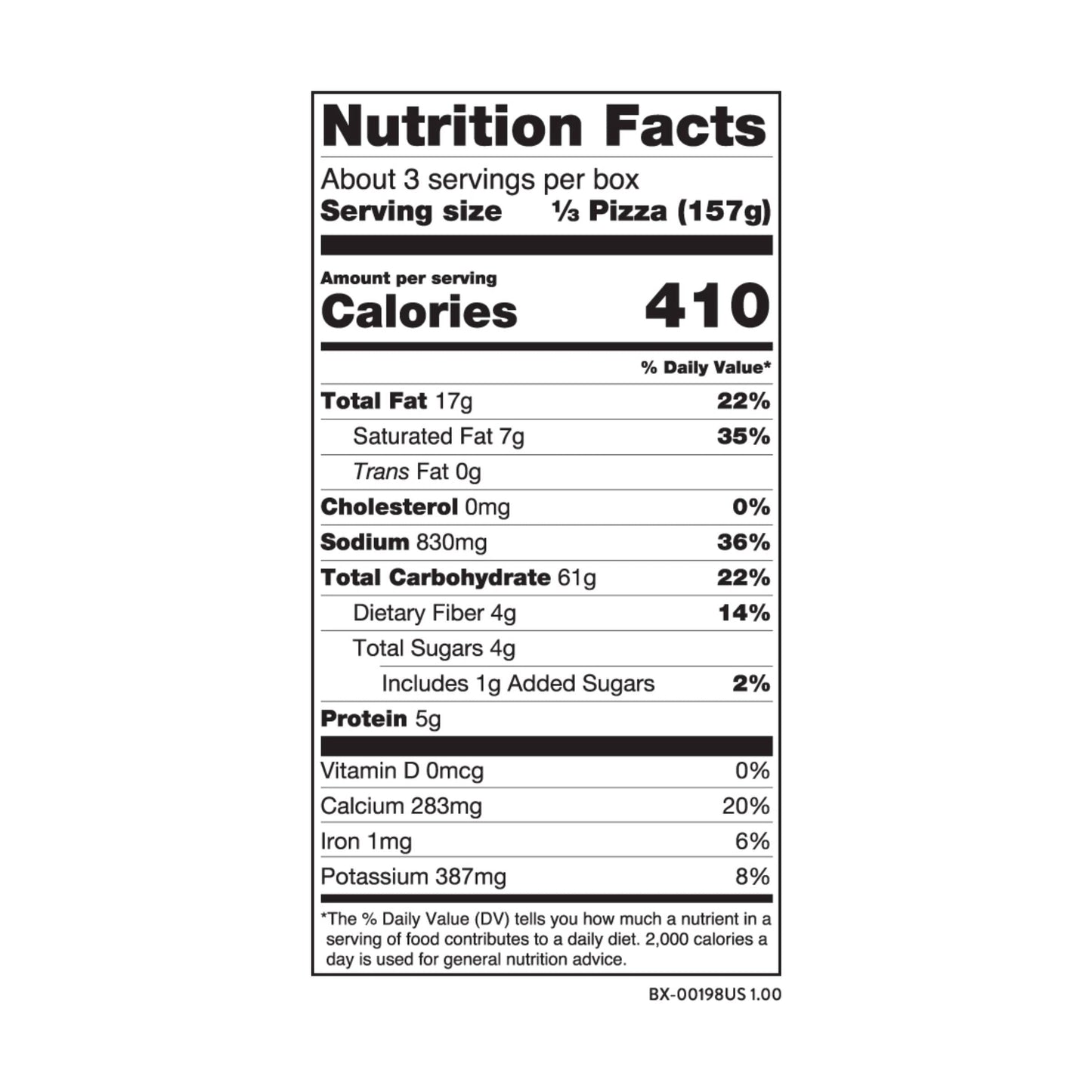 Daiya, Frozen, Dairy Free Gluten Free Meatless Pepperoni Vegan Pizza, 16.7 Ounce